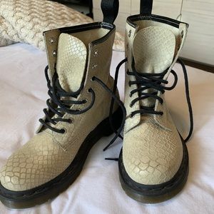Dr. Marten snake skin boot